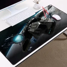 Mairuige 400x900x2MM Big Table Mats Stargate Earth SG1 Pattern Space Battleship Table Mousepad Mat for Pc Computer Game