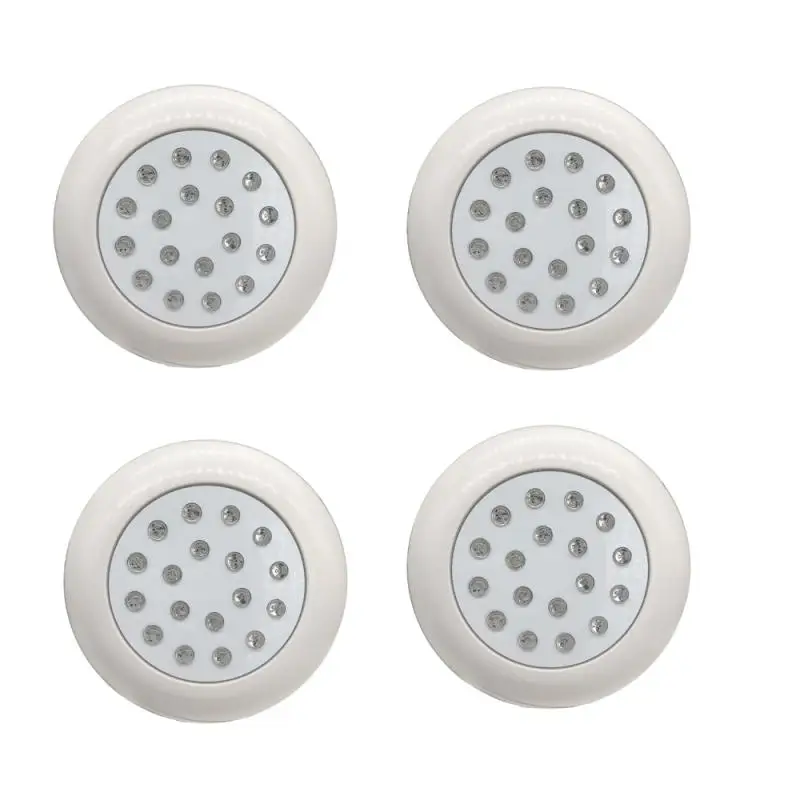 2pcs/4pcs 12V Underwater Lights IP68 Underwater Lamp Ambient Light Wall Mounted Led Seven Color RGB Swimming Pool Light New