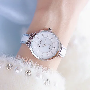 

Simple Large Dial Latest Design Diamond Watch Quartz Wristwatches Women's Watches Bracelet Watchband Not Mechanical Wristwatches