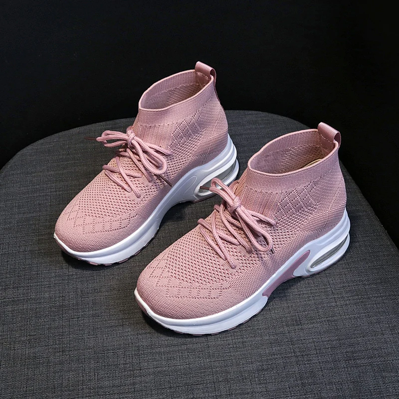 Tenis Mujer; коллекция года; sapato feminino; женская обувь для тенниса; Tenis Blancos; тканые кроссовки; спортивная обувь на платформе; Chaussure Femme; 0