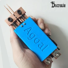 Docreator – stylo de soudage par points avec déclencheur automatique, 18650, stylo de soudage par points intégré, Mini soudage par points
