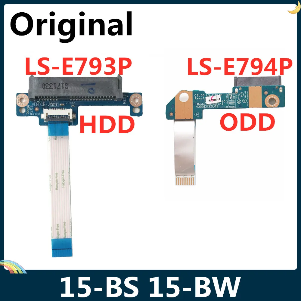 Оригинальный разъем для ноутбука HP 15 BS bw оптического привода с кабелем LSC ODD CSL50