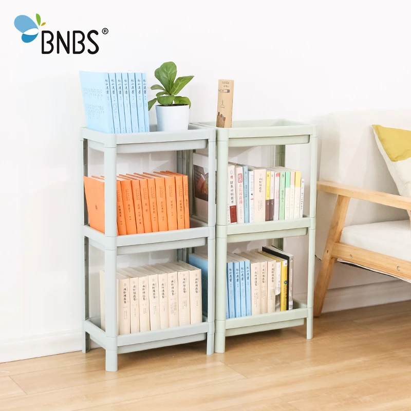 BNBS книжная полка книжный шкаф стеллажи для книг дома Пластиковая Мебель Книжный продавец детская современная детская книжная полка Стеллаж для журналов