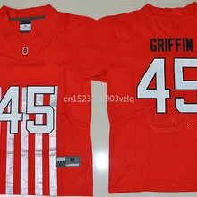 Новое поступление, высокое качество, футболка Archie GriffinCollege, Майки#45, молодежные майки Griffin, S-XL