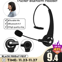 Over Head Noise Canceling Headphones Calling Center bluetooth Wireless Headset Mic Hands Free Headphone for Truckers Drivers