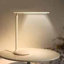 Светодиодная настольная лампа, современный прикроватный светильник USB для спальни, для дома, для гостиной, ночной глаз, светодиодная офисная лампа, внешний аккумулятор, Настольный светильник, сенсорный переключатель