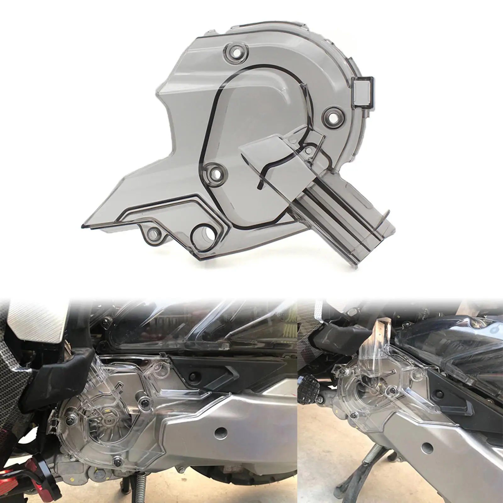 Engine Fairing Cover Clear Modified ABS Plastic Supplies Parts Protection Fits for Honda Adv150 Pcx150 19- Accessories