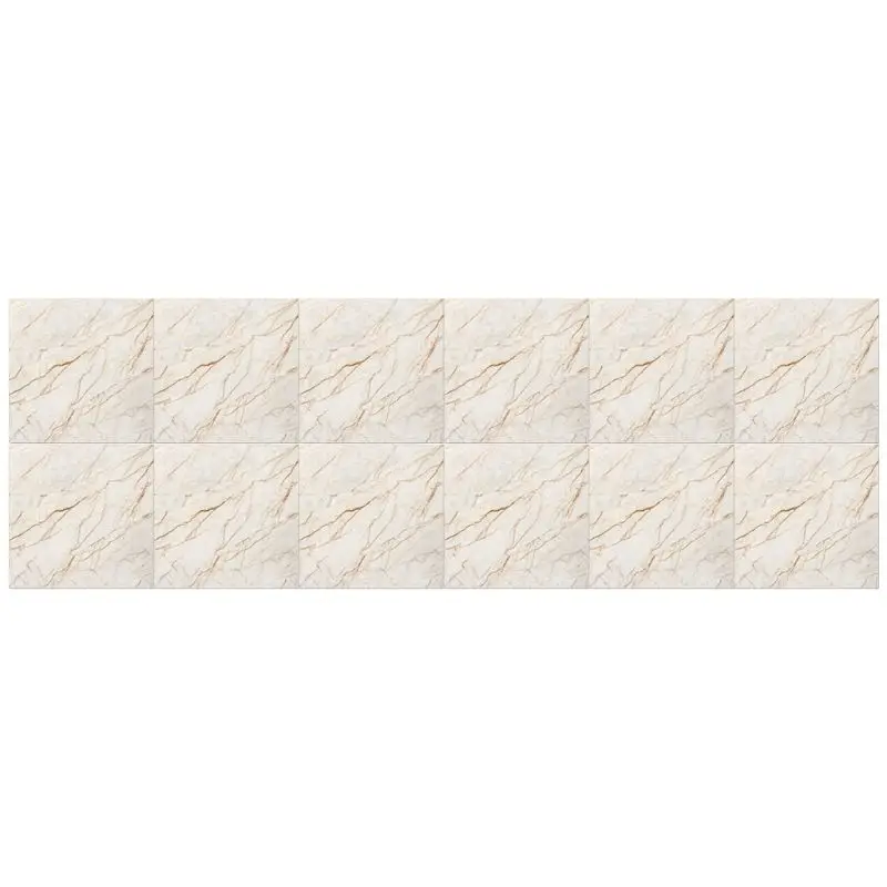

12pcs Marble Self Adhesive PVC Ceramic Tile Sticker Waterproof Wall Stickers Kitchen Home Decor