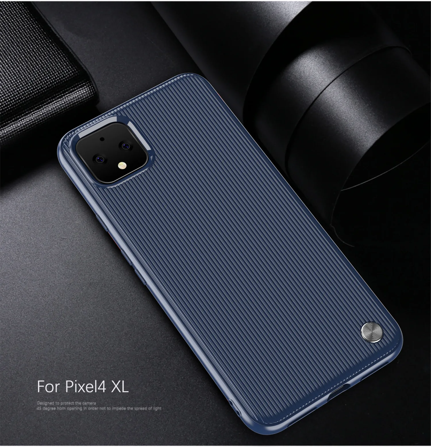 Google Pixel4 XL силиконовый матовый из ТПУ мягкий чехол для телефона Тонкий чехол для Pixel 4 XL бампер чехол из углеродного волокна щетка чехол s