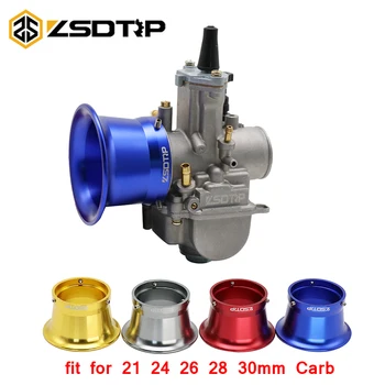 

ZSDTRP 50mm Motorcycle Carburetor Air Filter Wind Horn Cup For Keihin OKO KOSO Mikuni PE PWK24/26/28/30 PE28 PE30
