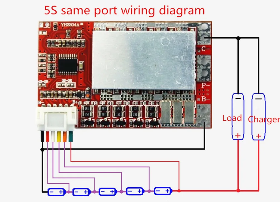BMS 5S 12A 20A 50A 100A 21V 3.7V Lithium battery protection board/3.2V iron phosphate/LiFePO4 battery BMS board with Balance