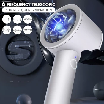 6 Frequency Telescopic Masturbator Sex Shop Automatic Male Masturbation Cup Adult Products Sex Machine Pussy Sex Toys for Men 2