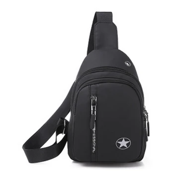 

Sac Homme Handsome Men's Shoulder Bag Sling Chest Pack USB Charging Crossbody Handbag Exceedingly Cool High Quality