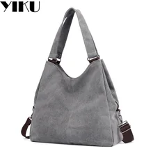 Новая стильная Холщовая Сумка Женская сумка ручная сумка через плечо простая универсальная Большая объемная сумка для мамы поколение жира