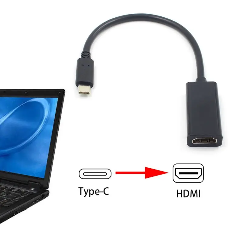 USB usb type C к HDMI адаптер USB 3,1(USB-C) к HDMI адаптер конвертер «Папа-мама» адаптер для MacBook2016/huawei S8