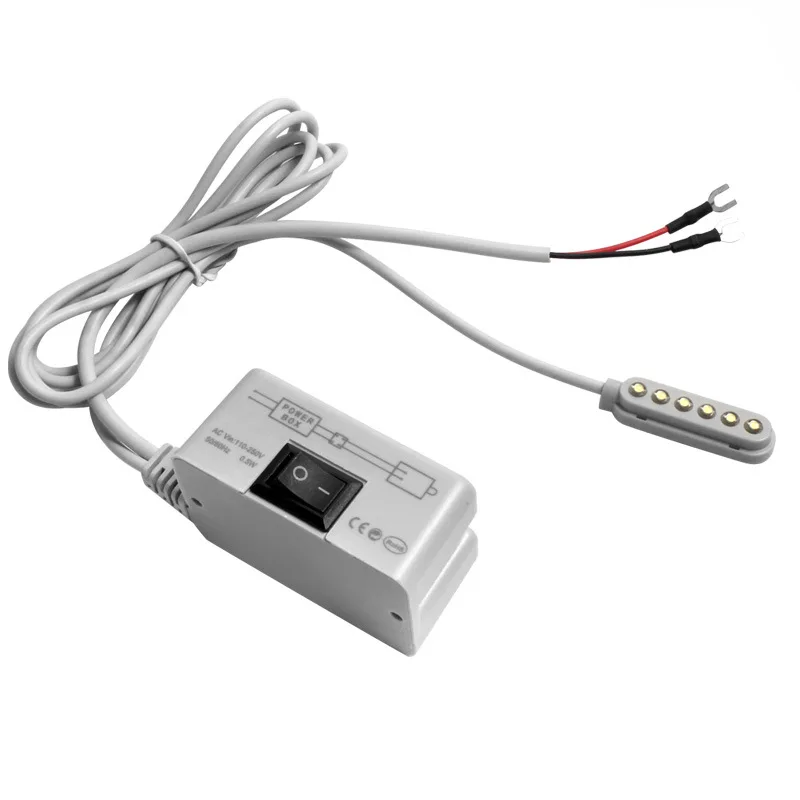 

LED Sewing Machine Light Magnetic Mounting Base Working Gooseneck Lamp 110-265V EU/US Plug for Lathes,Drill Presses,Workbenches