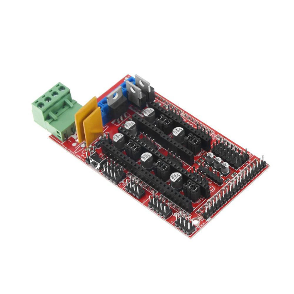 Mega 2560 R3 RAMPS 1,4 контроллер A4988 модуль шагового драйвера 12864 ЖК-контроллер для 3d принтера комплект с USB