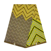 Анкара африканская вощеная ткань принтом голландская гарантия настоящий воск хлопок Гана ткани для костюмов блузки Шитье