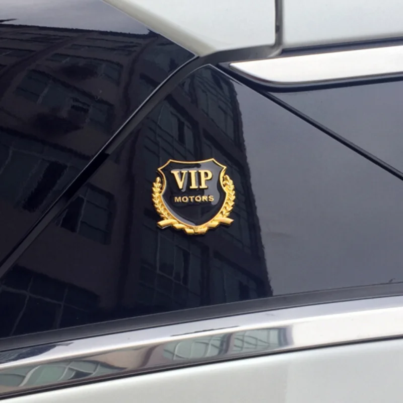 VIP Motors Автомобильная наклейка с эмблемой 2 шт. для skoda octavia a5 cruze hyundai tucson renault megane 2 для Volkswagen Polo, Golf 6 audi a4