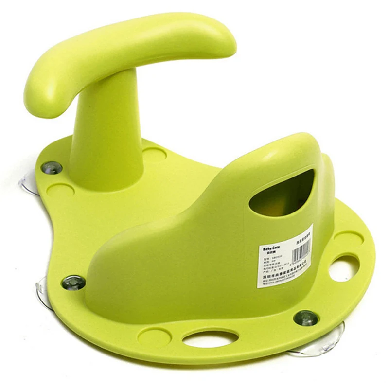 Зеленый IMBABY Baby Bathtub Seat Tub Seat Security Anti Slip Baby Care Children Bathing Seat Washing Toys Four Color Baby Gift - Цвет: Зеленый