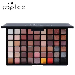 Eyeshadow Palette Changeable Nude Cosmetic Glitter Waterproof Eye Shadow Palletes Long Lasting Makeup Tools Beauty