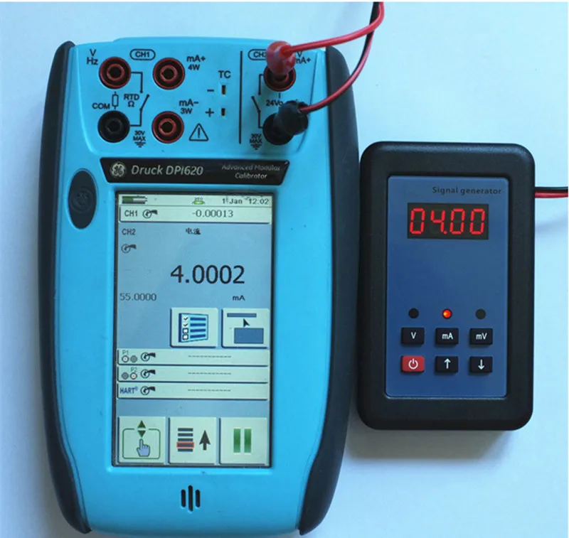 4-20mA генератор сигналов 0-20mA 0-110мв калибратор высокой точности мА мВ калибратор тока сигнала