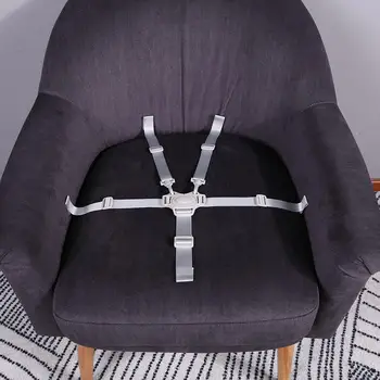 

Universal Baby Dining Chair Safety Belt Portable Waterproof 5 Point Harness