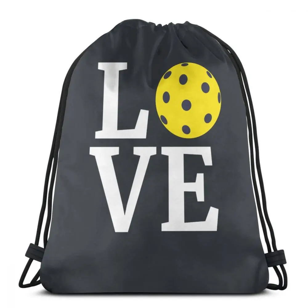 Love Pickleball Сумки на шнурке спортивная сумка