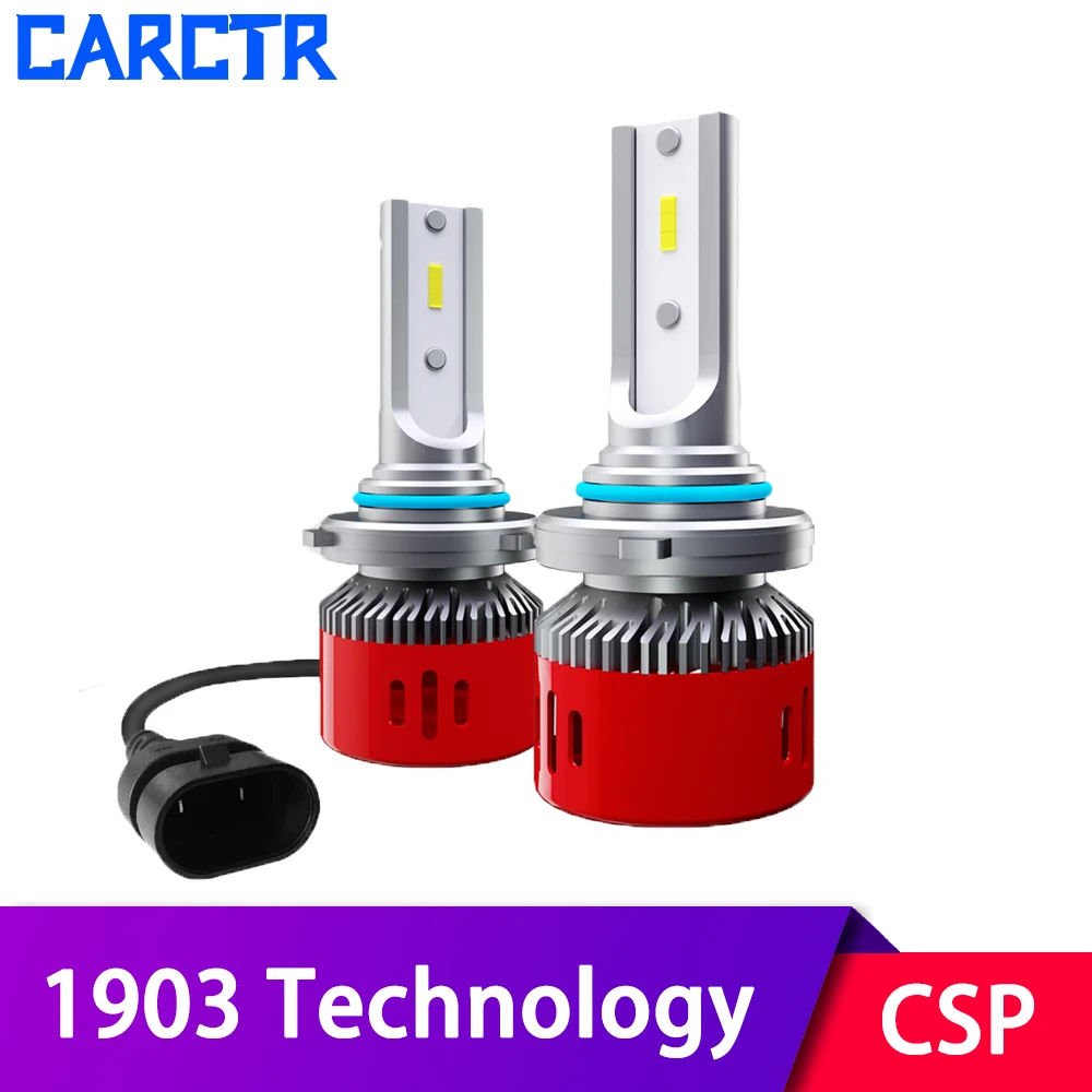 

CSP LED Car Headlight H1 H7 Led Bulbs H11/H8/H9 9005/HB3/H10 9006/HB4 9003 H4 Headlamp 6000K 60W 9-36V Modified Car Lights 1903