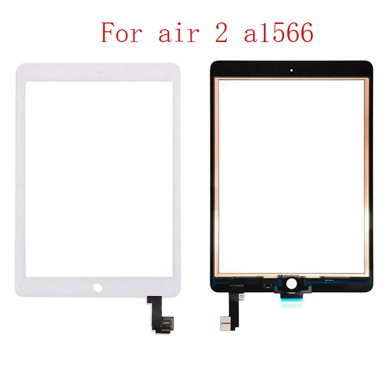 10 шт. для iPad 6 для iPad Air 2 2nd Gen A1566 A1567 9," сенсорный экран дигитайзер ЖК-дисплей внешняя панель Замена датчика