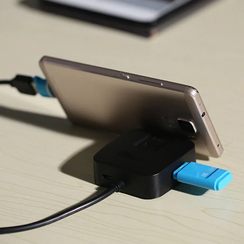 USB 2,0 концентратор адаптер высокоскоростной мобильный телефон стенд портативный для домашнего офиса планшета@ JH