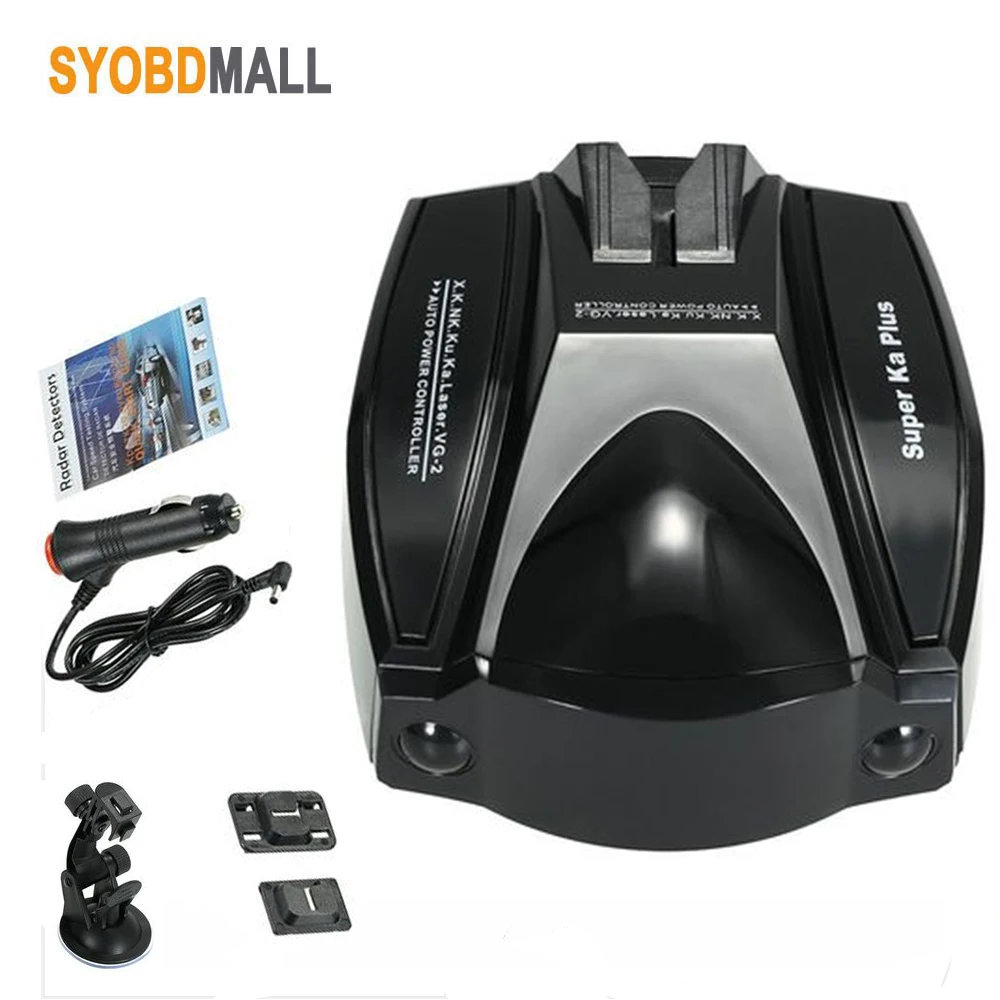 E09 Rilevatore Radar Mobile Per Auto Russo Inglese Voce Radar Tachimetro Allarme Allarme Sistema Di Allarme E-Dog 360 Gradi Anti Radar