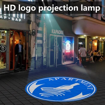 

Waterproof Outdoor Ip67 Hd Rotating Advertising Led Gobo Logo projector The Logo Light