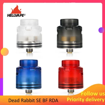 

New Hellvape Dead Rabbit SE RDA 24mm Diameter Atomizer with 810 Drip tip BF squonk 510 pin Vape Tank