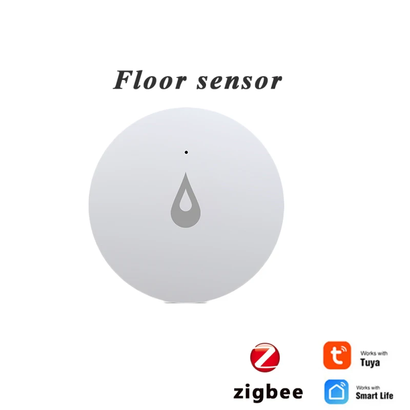 

Flood Sensor Smart Home Zigbee Smart Life Tuya Remote Monitoring Home Security Water Leak Detector Zigbee Gateway Need