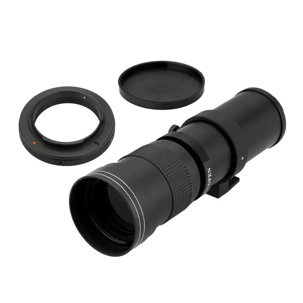 Телеобъектив 420-800 мм f/8 3-16 для Nikon DSLR T Mount Camera D7200 D5300 D5200 D3300 D3200 D3000 D7100 D7000 |