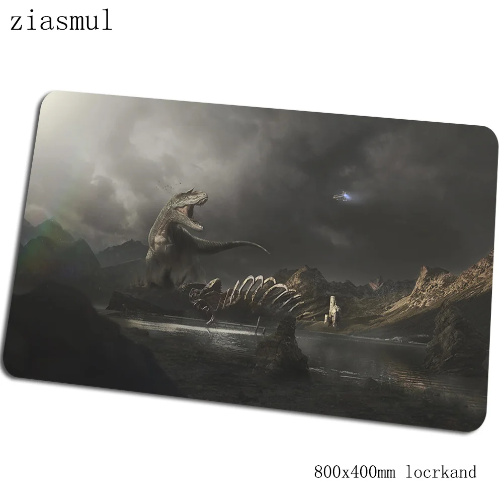 Коврик для мыши с динозавром, 80x40 см,, коврик для компьютерной мыши, геймерский геймпад, популярный большой игровой коврик для мыши, офисный коврик для мыши - Цвет: Size 800x400x2mm