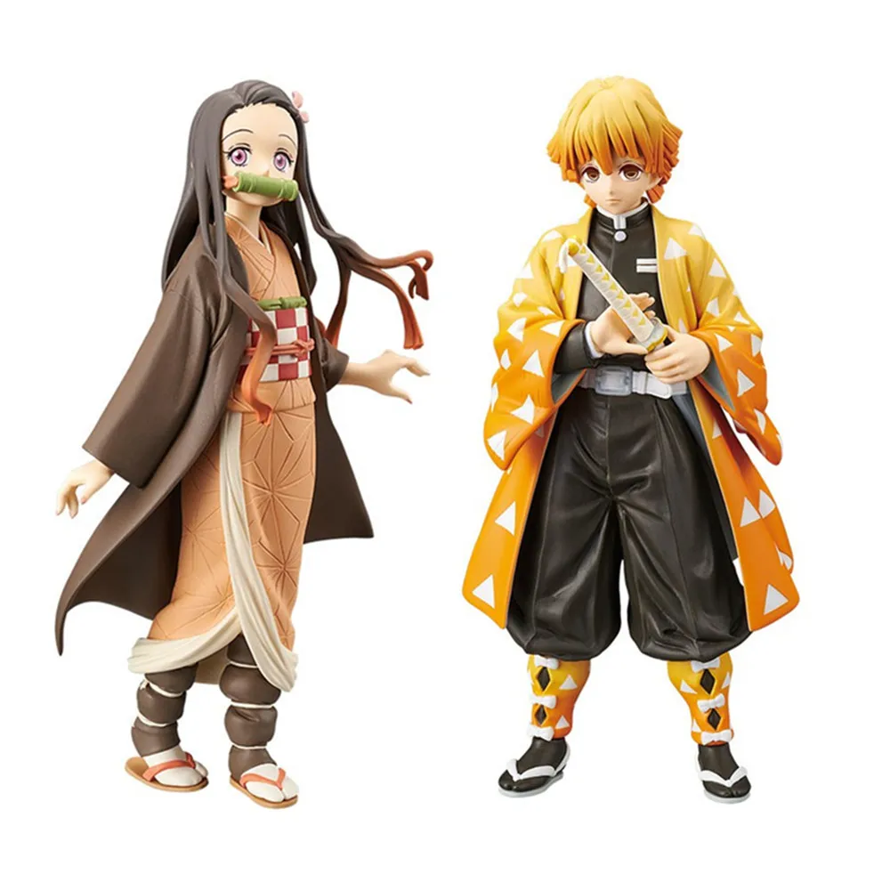 2019 аниме-фигурка модель Demon Slayer Kimetsu No Yaiba Kamado Tanjirou Kamado Nezuko Agatsuma Zenitsu Фигурки игрушки подарок