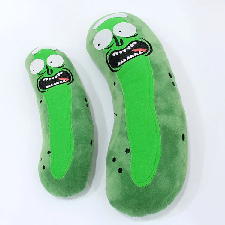 

NEW Rick and Morty 20cm/40cm Pickle Rick Cucumber Soft Plush Toys Creative Kawaii Stuffed Dolls Children Gift
