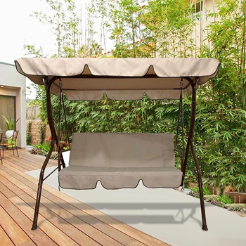

Outdoor Sunshade Anti Dust Protector,Rainproof Waterproof Durable Swing Seat Top Cover Durable Anti Dust Protector Outdoor Tools