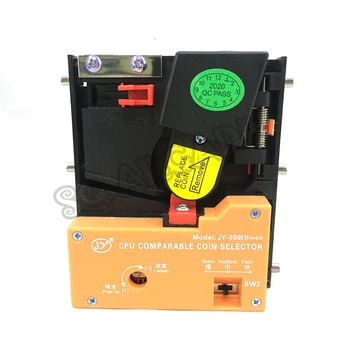 

CPU comparable coin acceptor vertical JY-800 electromic Roll Down Arcade MAME Vending machine Multi coins selector Mechanism