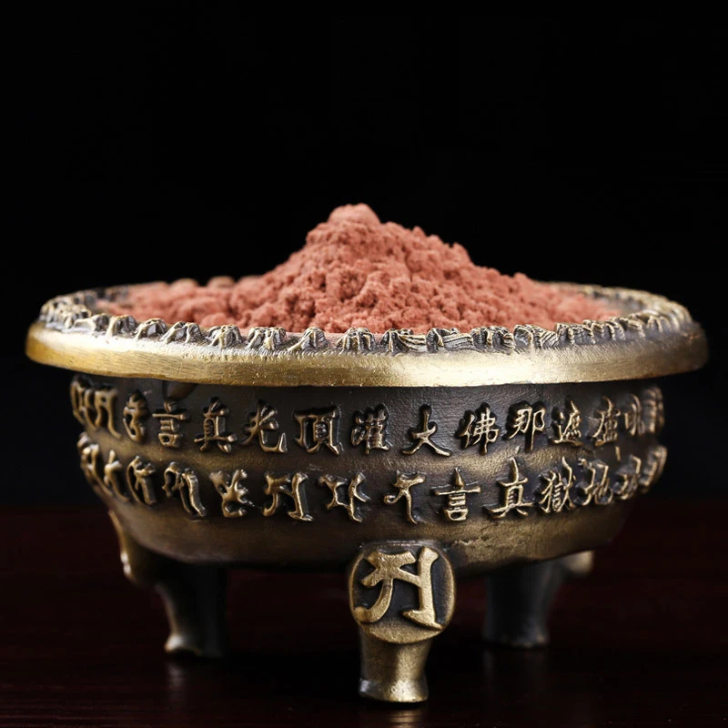 Pure Copper Buddhist Temple Smoke Incense Burner Bowl Household