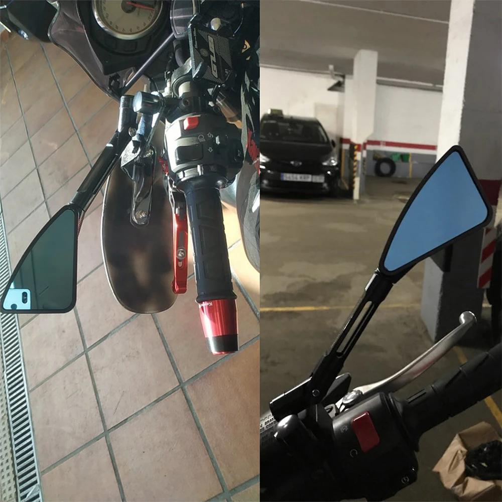 ESPEEDER универсальные зеркала заднего вида мотоцикла скутер E-Bike зеркала заднего вида Ручка мотоцикла торцевое зеркало для Honda Suzuki