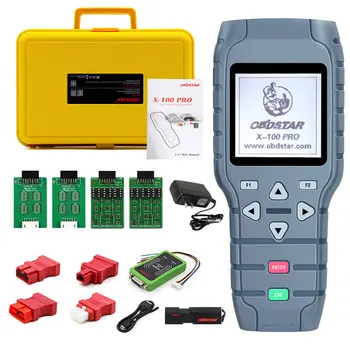 

OBDSTAR X-100 PRO Auto Key Programmer (C+D) Type for IMMO+Odometer+OBD Software Get Free PIC and EEPROM 2-in-1 Adapter