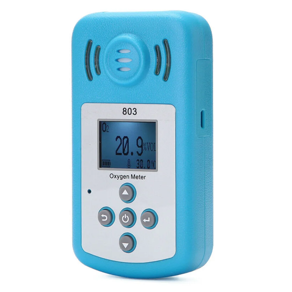 

Sensitive Measuring Automatic Mini Detector Gas Analyze Sound Light Alarm Home Metallurgy Micro Control LCD Display Oxygen Meter