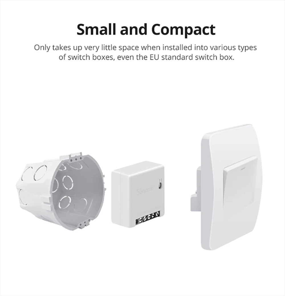 Sonoff-Dual R3 Mini R2 Interruptor Inteligente, 2