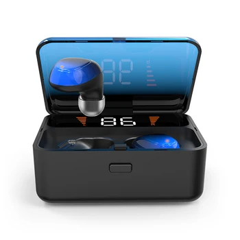 

New Stereo Wireless TWS Bluetooth Earphones Waterproof LED power display Portable power Earphone source Noise reduction Earphone
