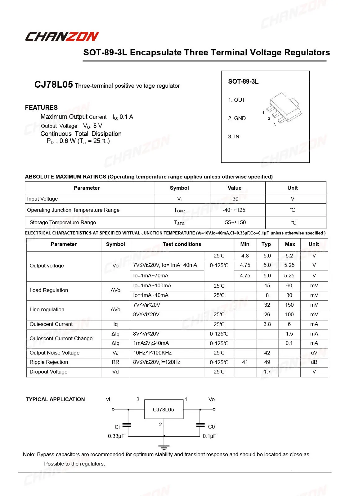 78L05 Voltage Regulator: PDF, Pinout, Datasheet, 49% OFF