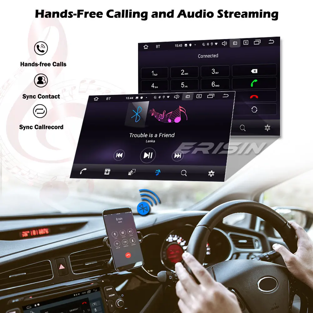 Автомагнитола Erisin Android 10 0 GPS DAB + Wifi для KIA Sorento Optima Sportage Cerato Cee 'd
