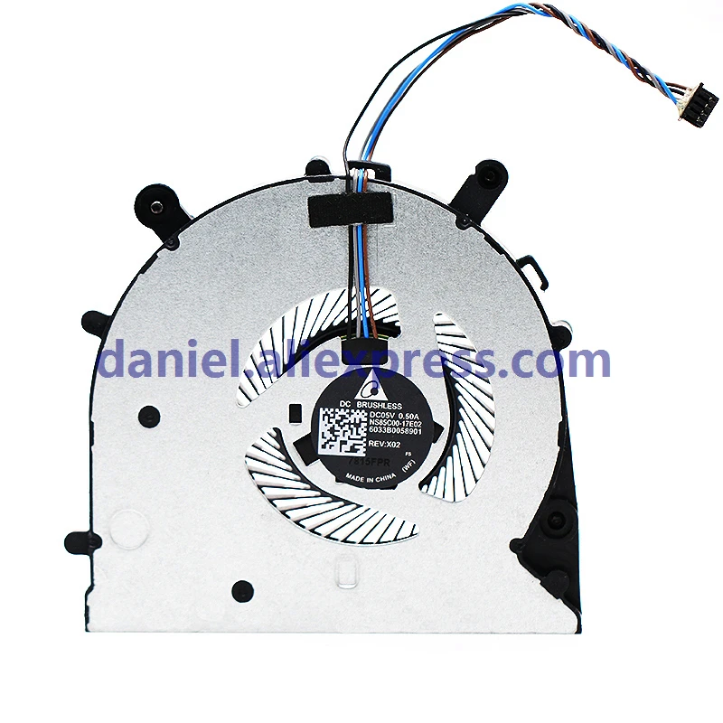 Delta NS85C00-17E02 6033B0058901 5V0 50A четырехпроводный бесшумный вентилятор для ноутбука